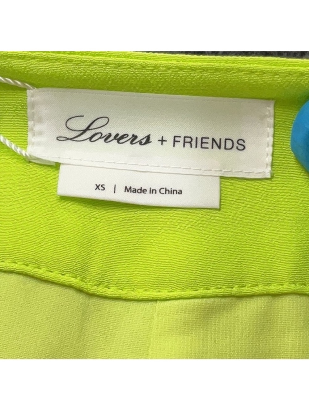 Lovers + Friends Pants |Alan Pant Neon Lime Green Women’s XS - Picture 4 of 6